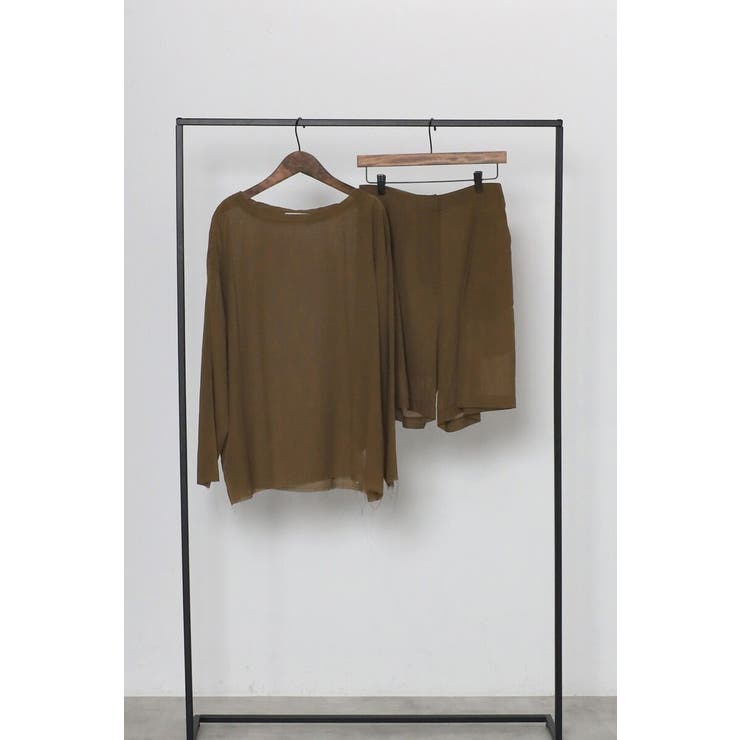 [SET]シアークルーネックプルオーバーブラウス×タックショーツ 11 0040… | BONJOUR SAGAN | 詳細画像38 