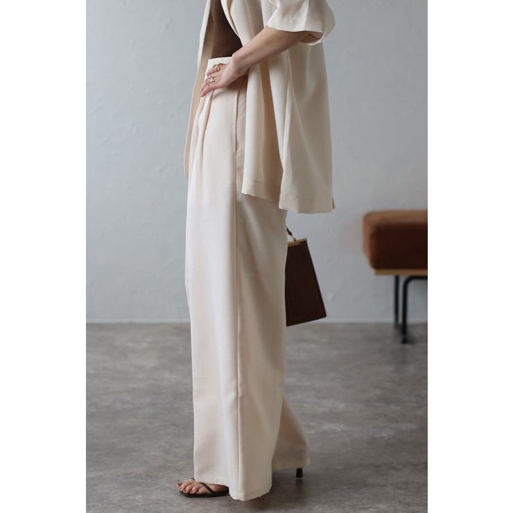 [SET]サマーツイードハーフスリーブジャケット×タックワイドパンツ 11 00… | BONJOUR SAGAN | 詳細画像9 