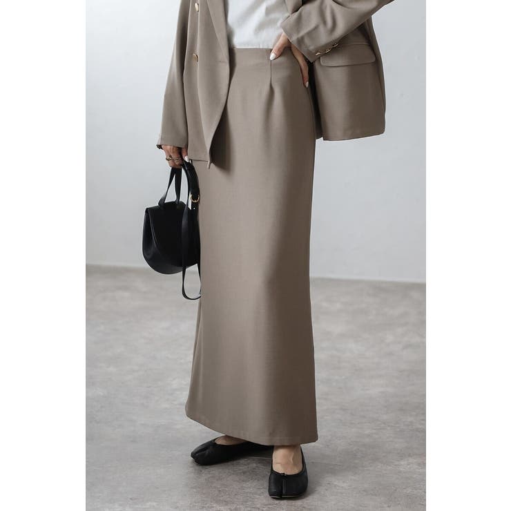 ゴールド釦テーラードジャケット×バックスリットIラインスカート 11 004369 | BONJOUR SAGAN | 詳細画像13 