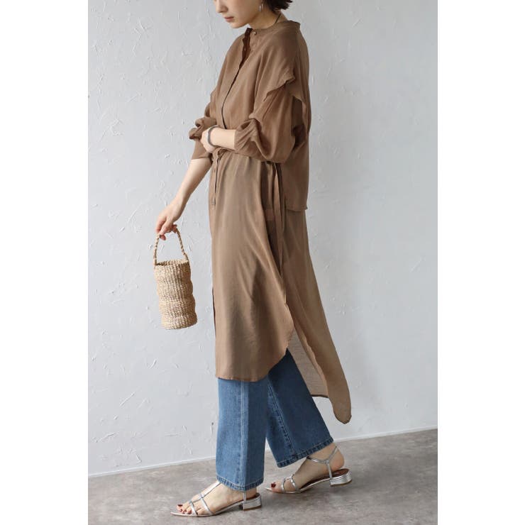 ワンピース シャツワンピース 長袖 | BONJOUR SAGAN | 詳細画像54 