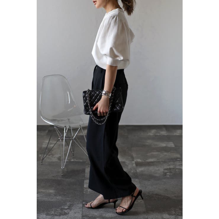 パフスリーブニットトップス | BONJOUR SAGAN | 詳細画像10 