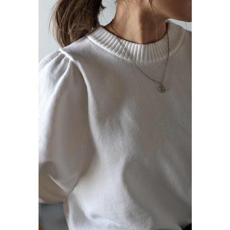 パフスリーブニットトップス | BONJOUR SAGAN | 詳細画像13 