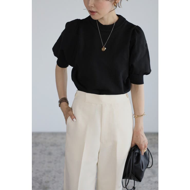 パフスリーブニットトップス | BONJOUR SAGAN | 詳細画像15 