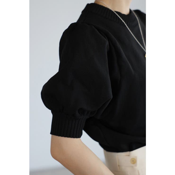 パフスリーブニットトップス | BONJOUR SAGAN | 詳細画像21 