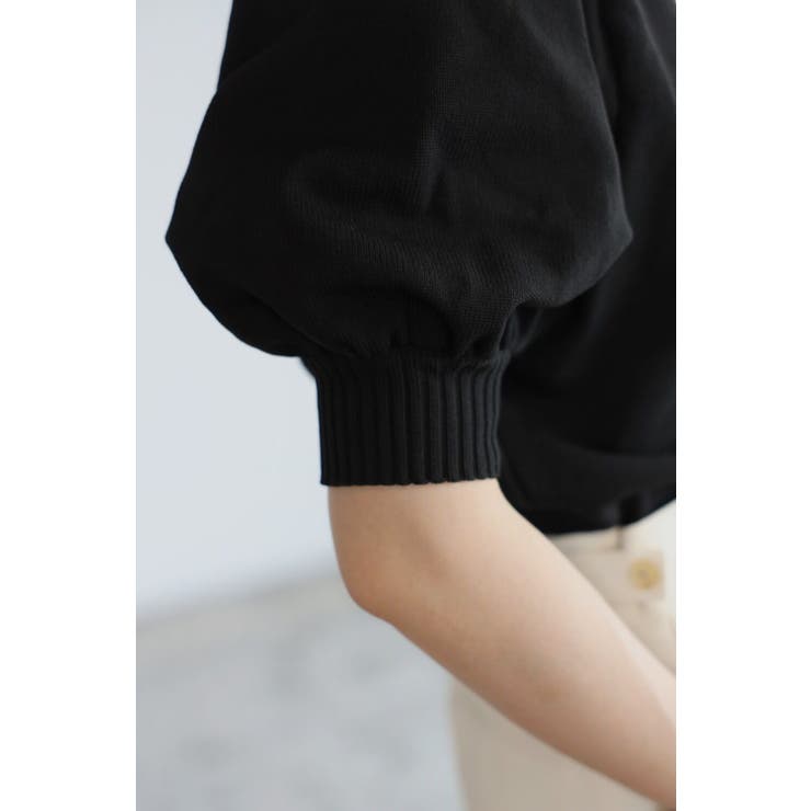 パフスリーブニットトップス | BONJOUR SAGAN | 詳細画像22 