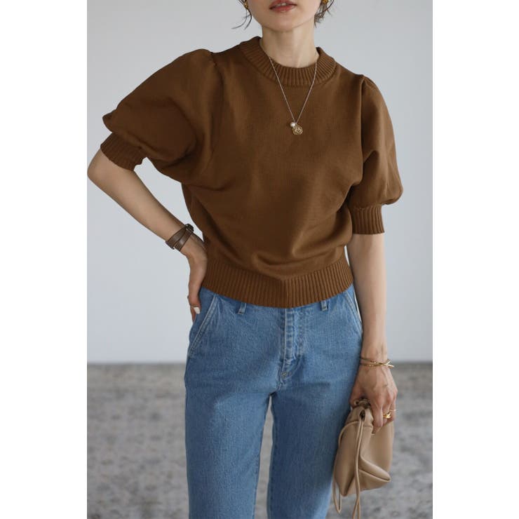 パフスリーブニットトップス | BONJOUR SAGAN | 詳細画像23 