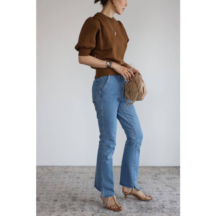 パフスリーブニットトップス | BONJOUR SAGAN | 詳細画像26 