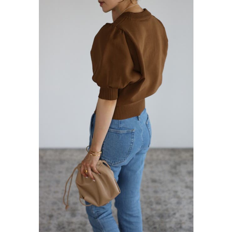 パフスリーブニットトップス | BONJOUR SAGAN | 詳細画像27 