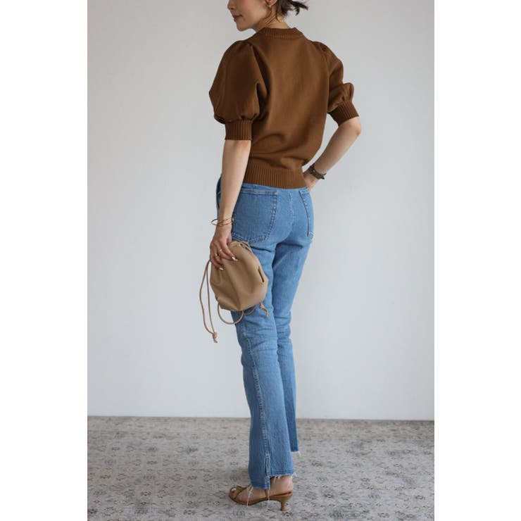 パフスリーブニットトップス | BONJOUR SAGAN | 詳細画像28 