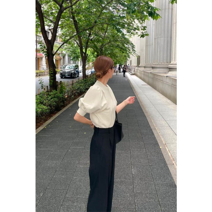 パフスリーブニットトップス | BONJOUR SAGAN | 詳細画像46 