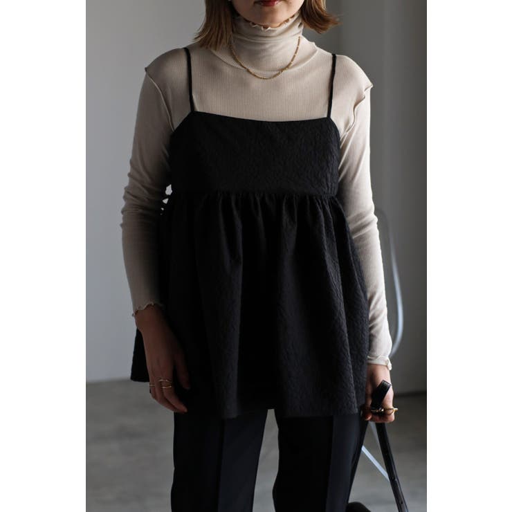 ジャガードキャミブラウス 77-002861 | BONJOUR SAGAN | 詳細画像1 