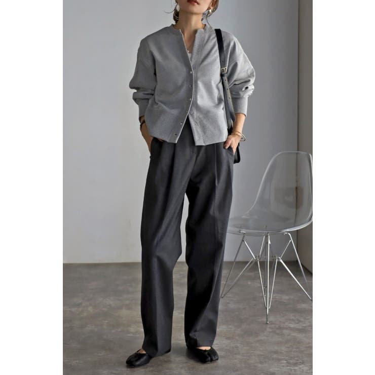 アップサイクルキーネックスナップカーディガン | BONJOUR SAGAN | 詳細画像15 