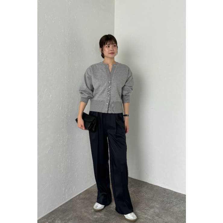 アップサイクルキーネックスナップカーディガン | BONJOUR SAGAN | 詳細画像39 