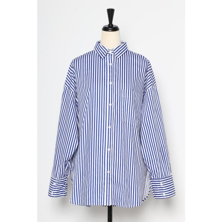 コットンストライプポケットシャツ 77-002474 | BONJOUR SAGAN | 詳細画像33 