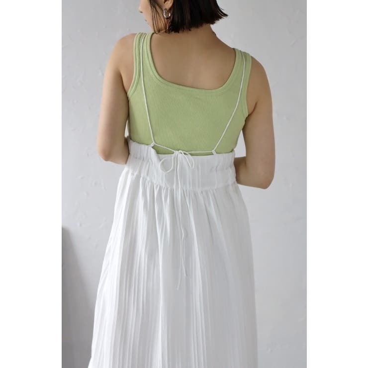 シャドーストライプキャミワンピース 77-002519 | BONJOUR SAGAN | 詳細画像5 