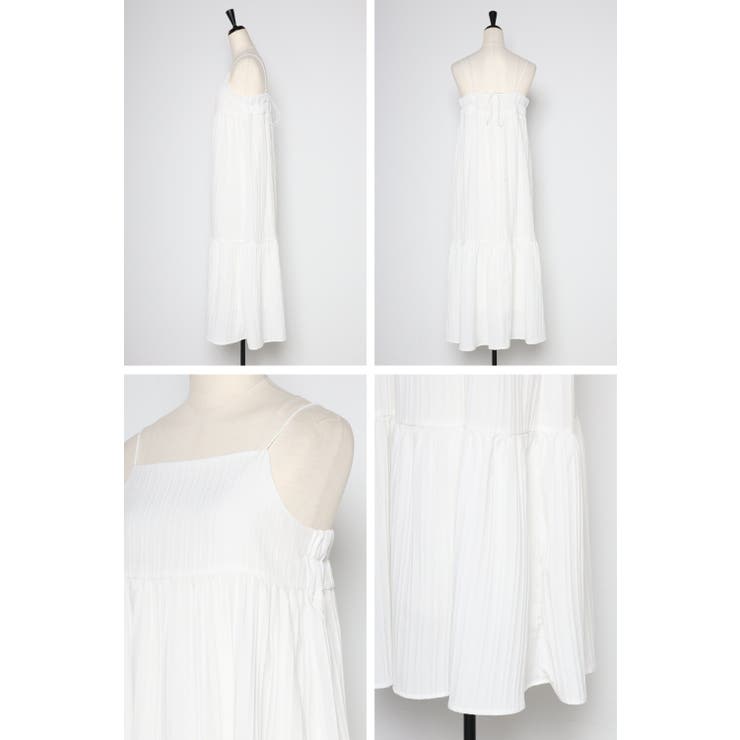 シャドーストライプキャミワンピース 77-002519 | BONJOUR SAGAN | 詳細画像23 