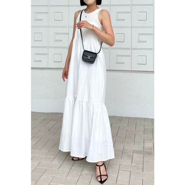 シャドーストライプキャミワンピース 77-002519 | BONJOUR SAGAN | 詳細画像29 