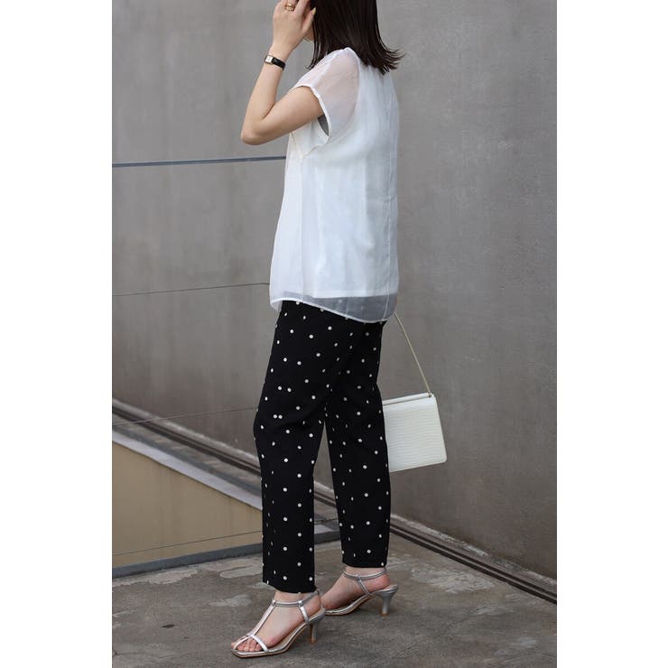 レイヤードシアーフレンチプルオーバー 77-002648 | BONJOUR SAGAN | 詳細画像6 