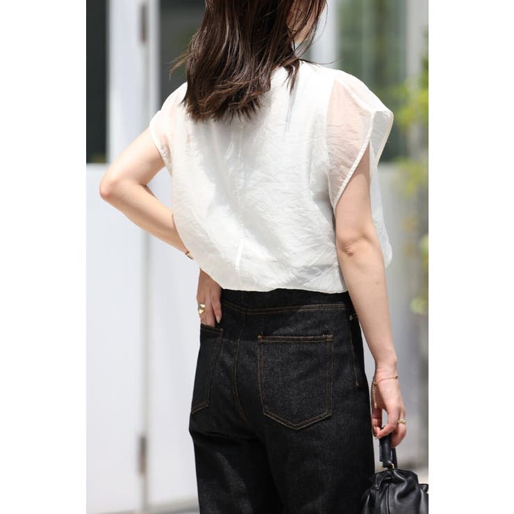 レイヤードシアーフレンチプルオーバー 77-002648 | BONJOUR SAGAN | 詳細画像20 