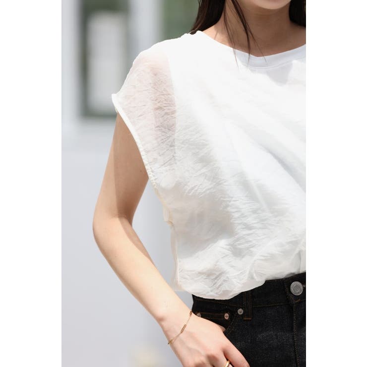 レイヤードシアーフレンチプルオーバー 77-002648 | BONJOUR SAGAN | 詳細画像22 