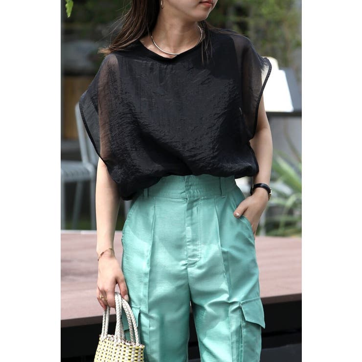 レイヤードシアーフレンチプルオーバー 77-002648 | BONJOUR SAGAN | 詳細画像23 