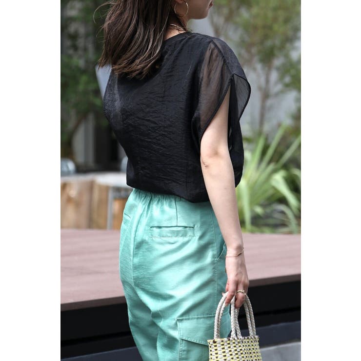 レイヤードシアーフレンチプルオーバー 77-002648 | BONJOUR SAGAN | 詳細画像25 