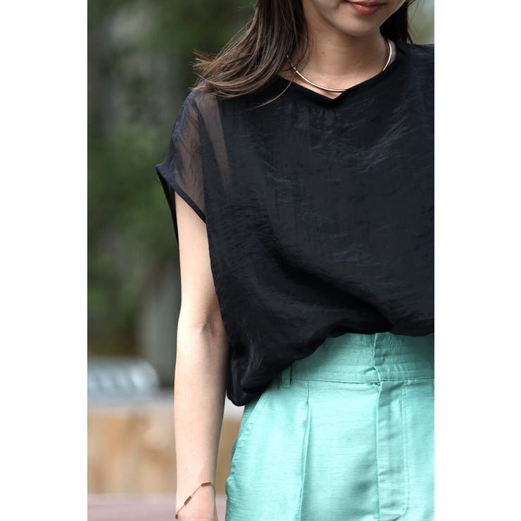 レイヤードシアーフレンチプルオーバー 77-002648 | BONJOUR SAGAN | 詳細画像30 