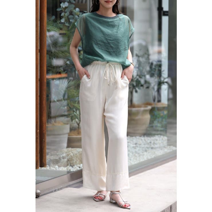 レイヤードシアーフレンチプルオーバー 77-002648 | BONJOUR SAGAN | 詳細画像31 