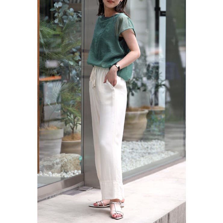 レイヤードシアーフレンチプルオーバー 77-002648 | BONJOUR SAGAN | 詳細画像33 