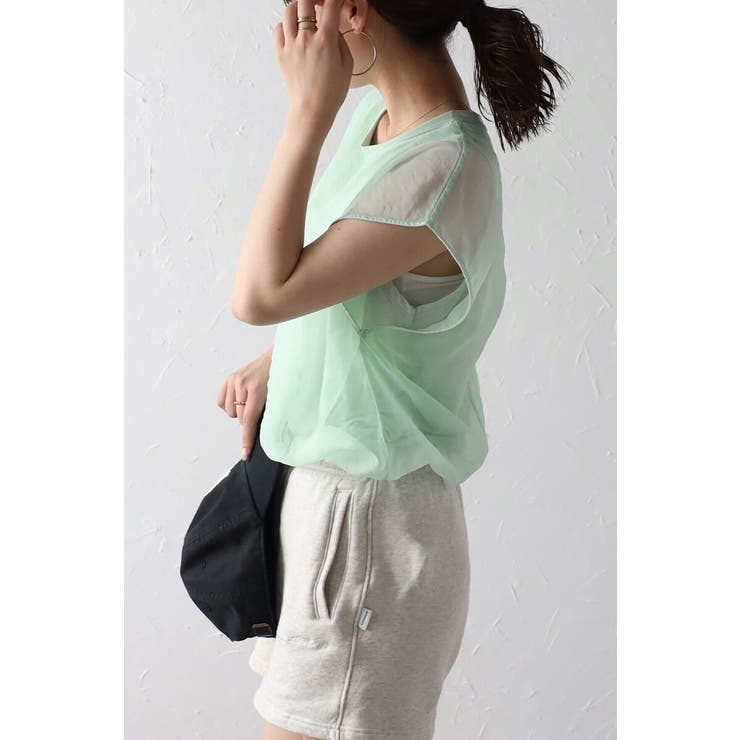 レイヤードシアーフレンチプルオーバー 77-002648 | BONJOUR SAGAN | 詳細画像38 