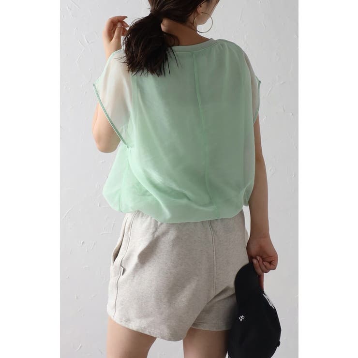 レイヤードシアーフレンチプルオーバー 77-002648 | BONJOUR SAGAN | 詳細画像40 