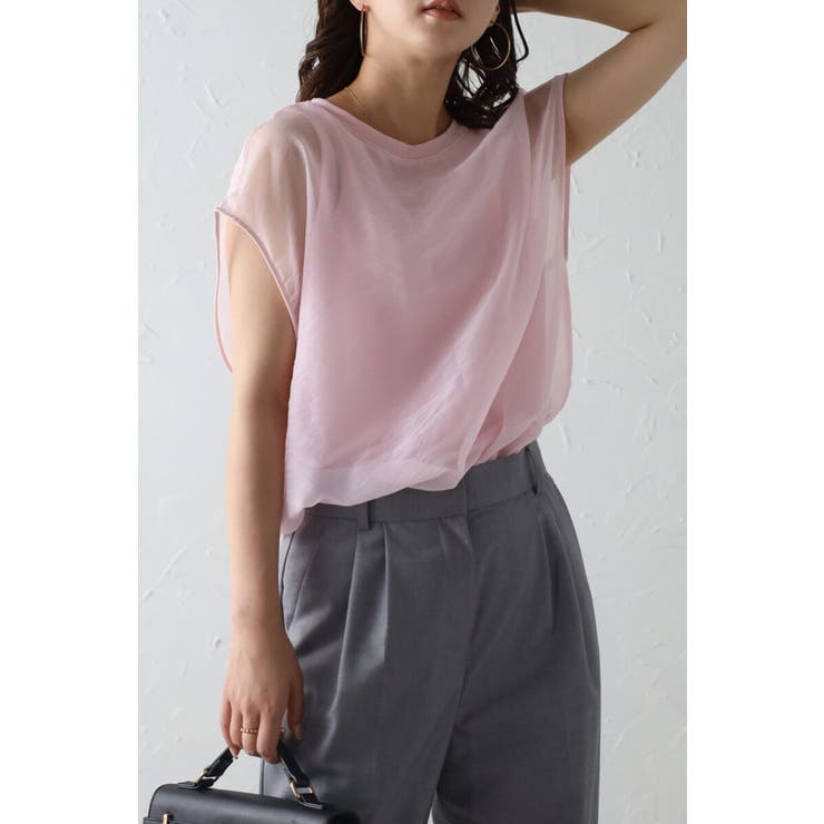 レイヤードシアーフレンチプルオーバー 77-002648 | BONJOUR SAGAN | 詳細画像44 