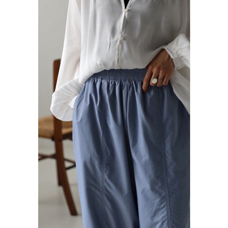 ウエストゴムナイロンボリュームパンツ 77-002837 | BONJOUR SAGAN | 詳細画像9 