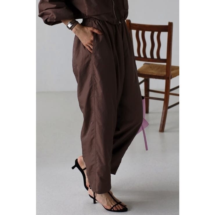 ウエストゴムナイロンボリュームパンツ 77-002837 | BONJOUR SAGAN | 詳細画像11 