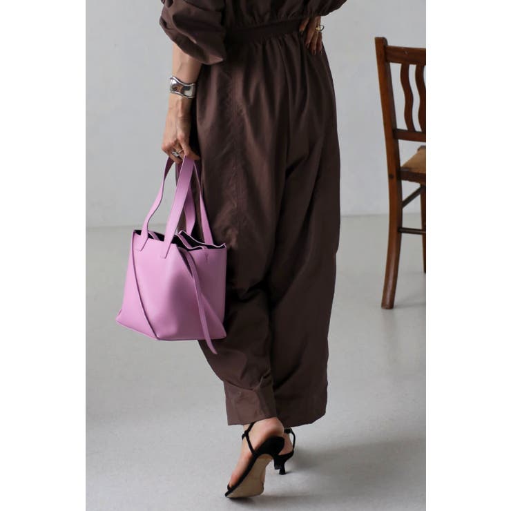 ウエストゴムナイロンボリュームパンツ 77-002837 | BONJOUR SAGAN | 詳細画像13 