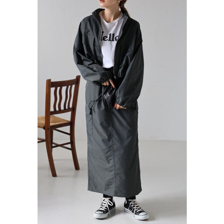 Wポケットナイロンブルゾン 77-002838 | BONJOUR SAGAN | 詳細画像3 