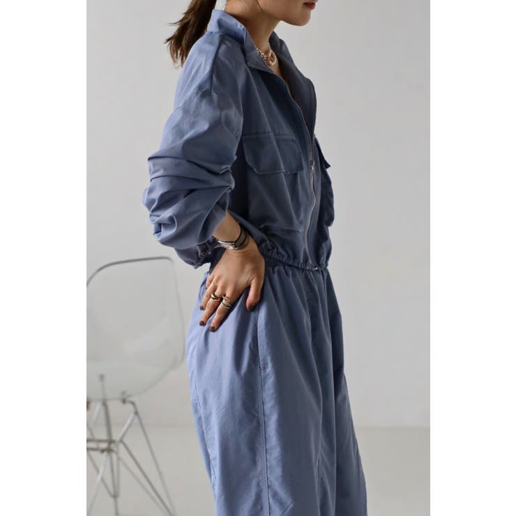 Wポケットナイロンブルゾン 77-002838 | BONJOUR SAGAN | 詳細画像10 