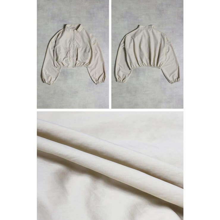 Wポケットナイロンブルゾン 77-002838 | BONJOUR SAGAN | 詳細画像12 