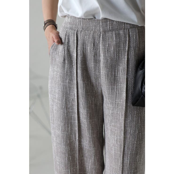 ツイードビスチェ×パンツセットアップ 77-003249 | BONJOUR SAGAN | 詳細画像10 