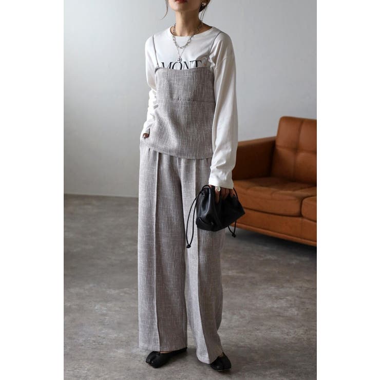 ツイードビスチェ×パンツセットアップ 77-003249 | BONJOUR SAGAN | 詳細画像11 