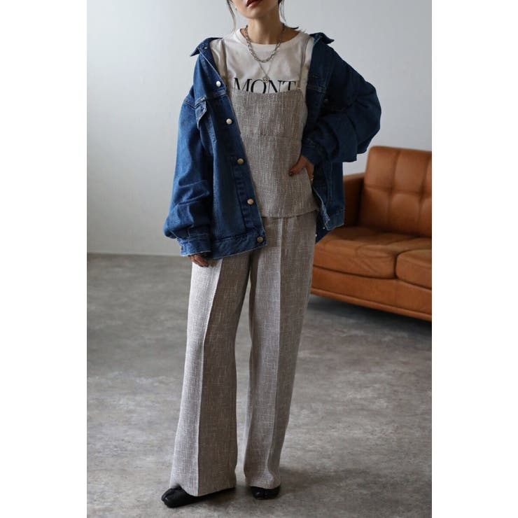 ツイードビスチェ×パンツセットアップ 77-003249 | BONJOUR SAGAN | 詳細画像12 