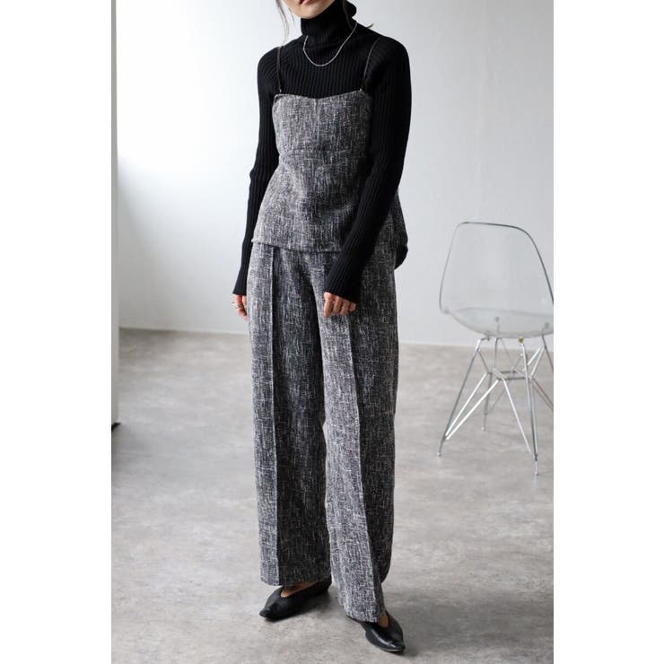 ツイードビスチェ×パンツセットアップ 77-003249 | BONJOUR SAGAN | 詳細画像36 