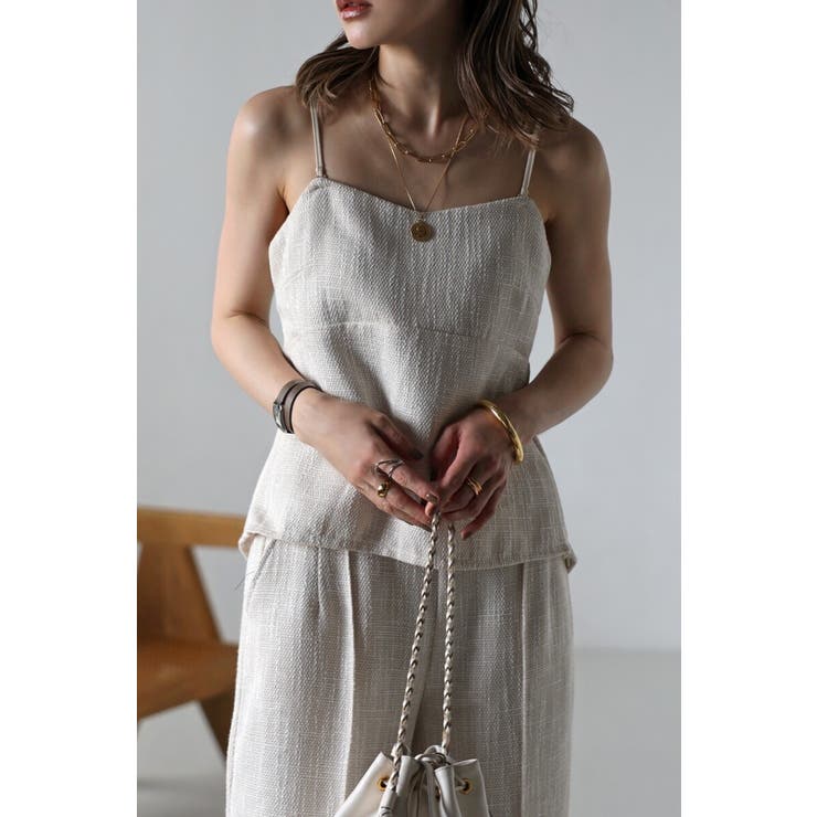 ツイードビスチェ×パンツセットアップ 77-003249 | BONJOUR SAGAN | 詳細画像17 