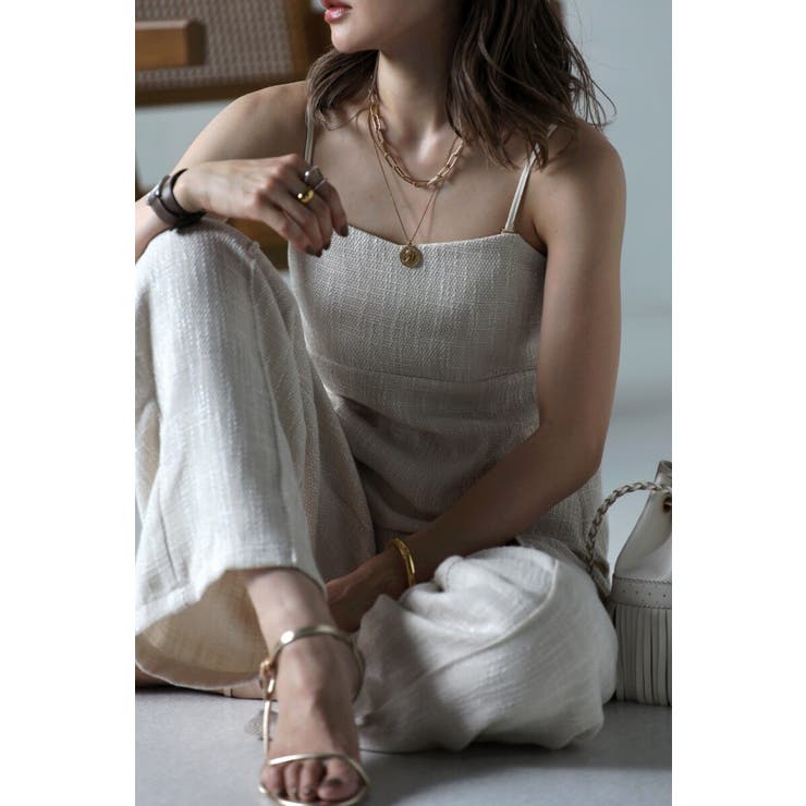 ツイードビスチェ×パンツセットアップ 77-003249 | BONJOUR SAGAN | 詳細画像23 