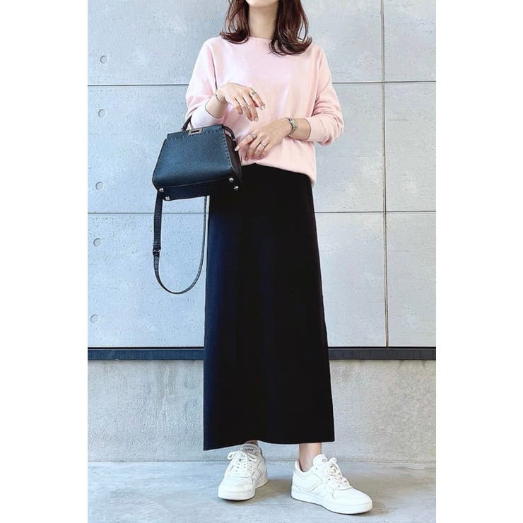 ストレッチニットスカート 77-003262 | BONJOUR SAGAN | 詳細画像1 