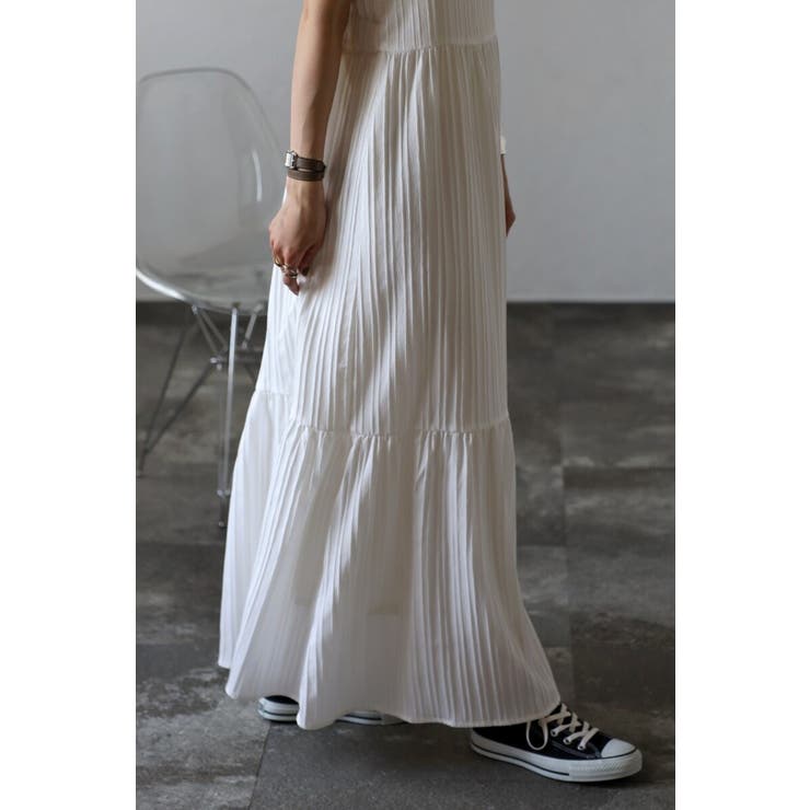 シャドーストライプキャミワンピース 77-003444 | BONJOUR SAGAN | 詳細画像12 