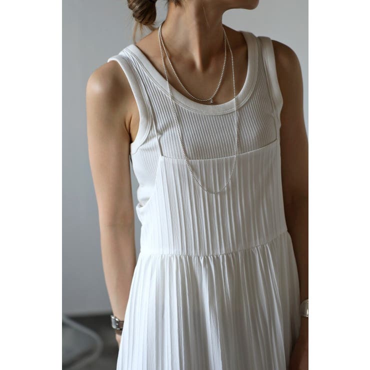 シャドーストライプキャミワンピース 77-003444 | BONJOUR SAGAN | 詳細画像14 