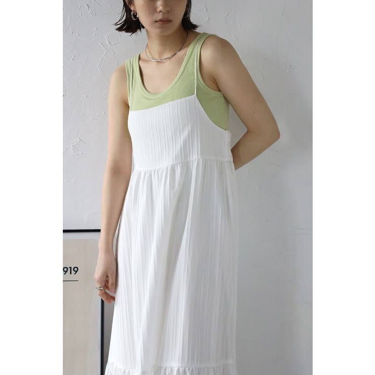 シャドーストライプキャミワンピース 77-003444 | BONJOUR SAGAN | 詳細画像17 