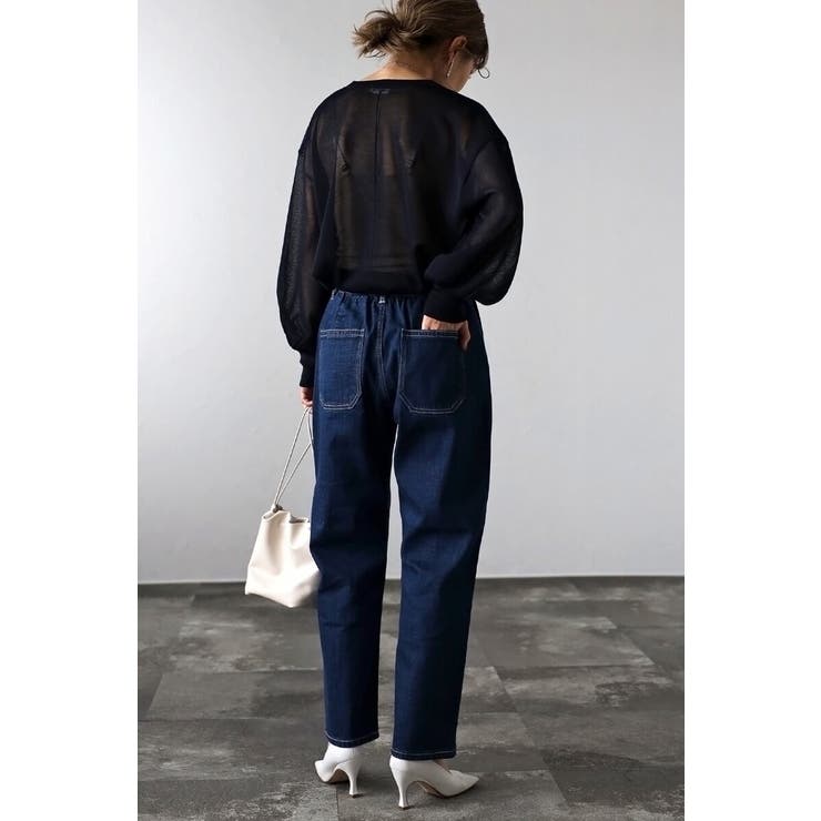 ボリュームスリーブシアーニット 77-003548 | BONJOUR SAGAN | 詳細画像28 