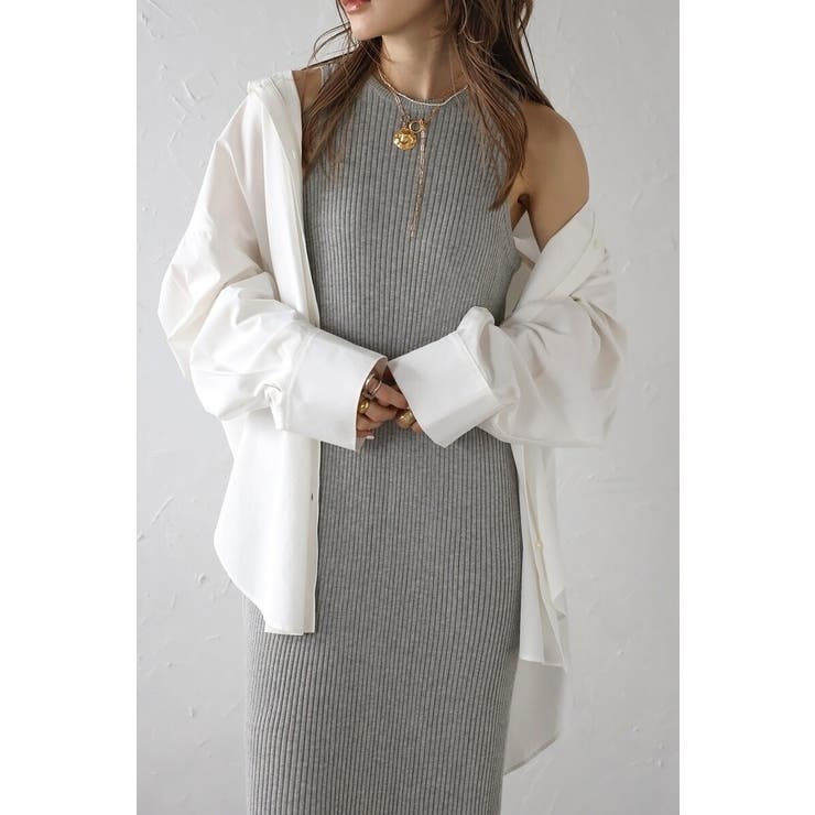 サマーニットアメスリリブワンピース 77-003662 | BONJOUR SAGAN | 詳細画像17 